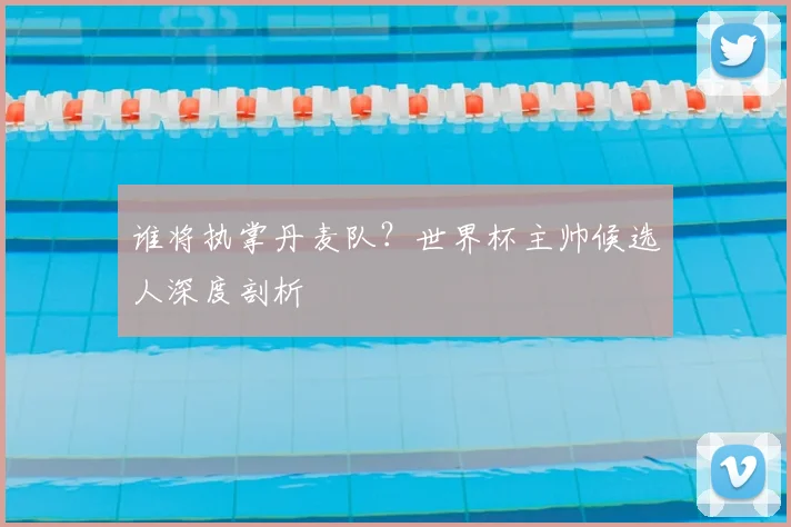 谁将执掌丹麦队?世界杯主帅候选人深度剖析